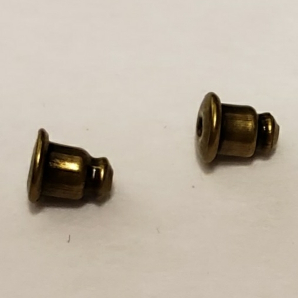 ERWIN PEARL 22kt Gold Plated Hand Painted Mosaic Earrings - Picture 7 of 10